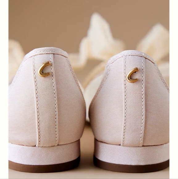 Circus Ny by Sam Edelman Darcey Mesh Pointed-Toe Bow Flats Size 8 - Picture 4 of 9